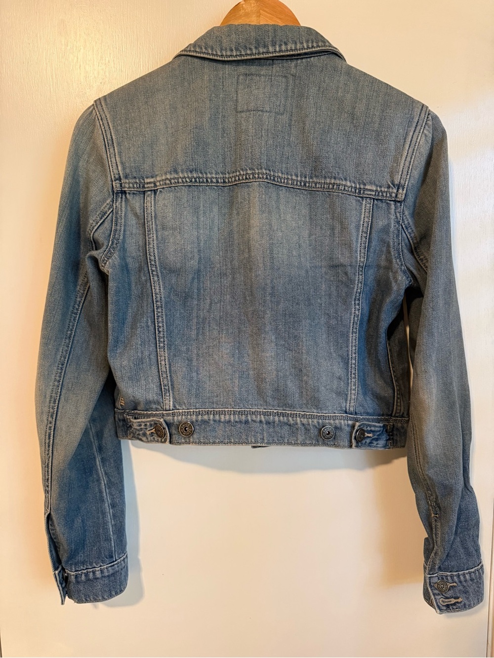 PAIGE Classic Blue Denim Jacket - Women - Picture 3 of 5